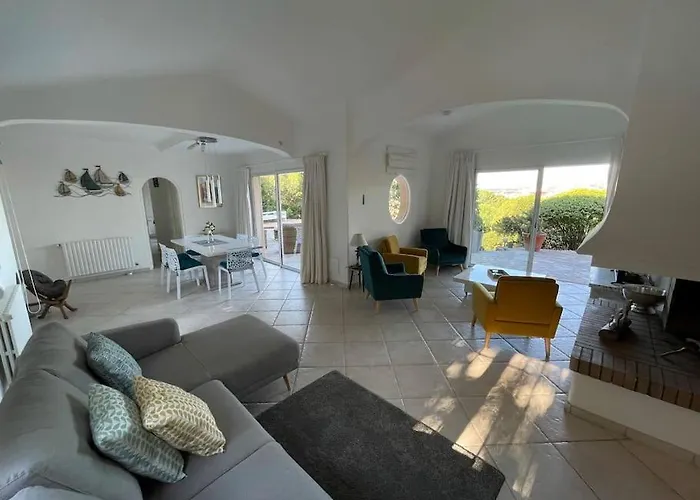 Bianca - Vue Imprenable Mer&porto-vecchio, Piscine Chauffée à Débordement, Accès Privé