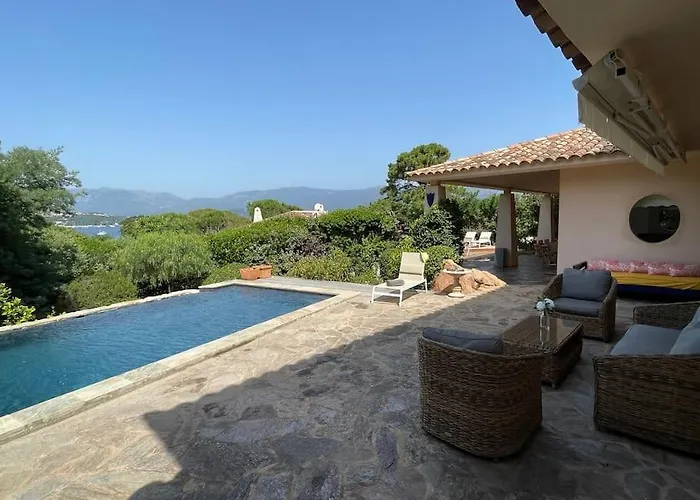 Villa Bianca - Vue Imprenable Mer&porto-vecchio, Piscine Chauffée à Débordement, Accès Privé *