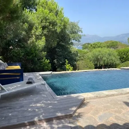 빌라 Bianca - Vue Imprenable & Porto-vecchio, Piscine Chauffee A Debordement, Acces Prive 포르토베쉬오