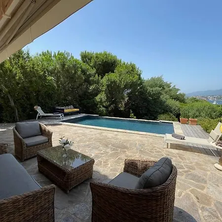 빌라 Bianca - Vue Imprenable & Porto-vecchio, Piscine Chauffee A Debordement, Acces Prive 포르토베쉬오